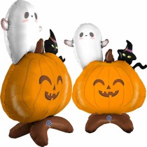 Palloncino in Foil 40" Standups Halloween "Standups Pumpkin" Halloween Grabo