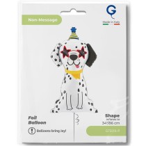 Palloncino in Foil 39" Super Shape Dalmata "Party Dog" Animali Grabo