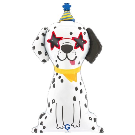 Palloncino in Foil 39" Super Shape Dalmata "Party Dog" Animali Grabo