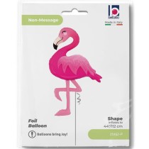 Palloncino in Foil 53" Super Shape Fenicottero "Pink Flamingo" Animali Grabo