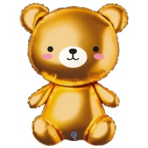 Palloncino in Foil 37" Super Shape Orsetto Animali Grabo