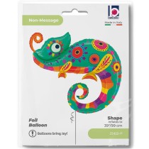 Palloncino in Foil 50" Super Shape Camaleonte "Chameleon" Animali Grabo