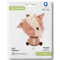 Palloncino in Foil 34" Super Shape Capretta "Little Goat" Animali Grabo