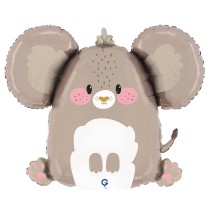 Palloncino in Foil 35" Super Shape Topo "Tiny Mouse" Animali Grabo