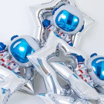 Palloncino in Foil 36" Super Shape Astronauta "Happy Astronaut" Generici Grabo