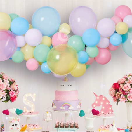 Kit Ghirlanda Palloncini Macaron "DIY Garland Kit" 66pz Gemar "Diy Garland Kit"