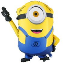 Palloncino in Foil 35" Super Shape di Mel dei Minions Minions