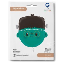 Palloncino in Foil 24" Junior Shape Frankenstein Halloween Grabo