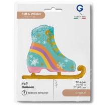 Palloncino in Foil 35" Super Shape Pattino da Ghiaccio "Ice Skate" Sport e Veicoli Grabo
