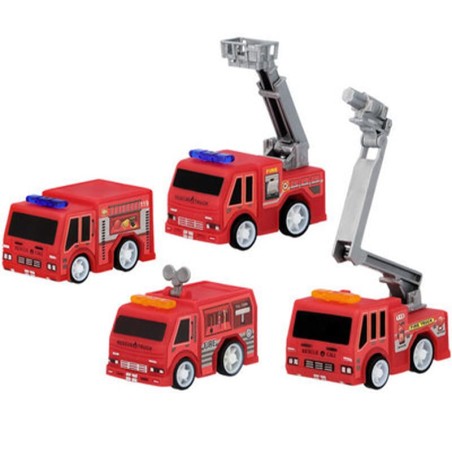 Gadget per Pignatte - Camion dei Pompieri a molla 4pz