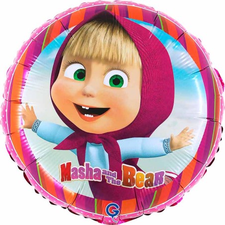 Palloncino in Foil 18" Masha & Orso Personaggi Grabo