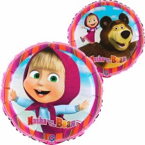 Palloncino in Foil 18" Masha & Orso Personaggi Grabo