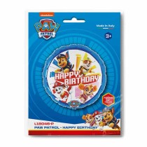 Palloncino in Foil 18" Happy Birthday "Paw Patrol" Personaggi Grabo
