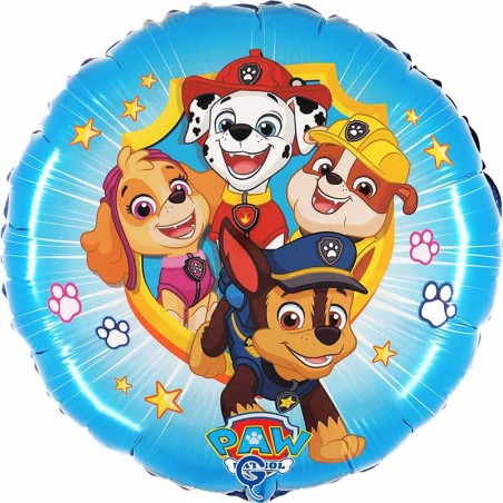Palloncino in Foil 18" Paw Patrol Action Personaggi Grabo