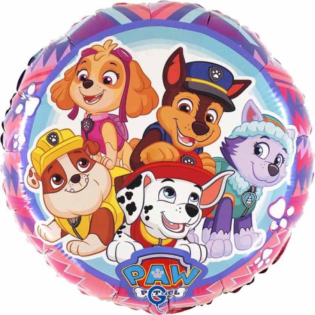 Palloncino in Foil 18" Paw Patrol Adventure Personaggi Grabo