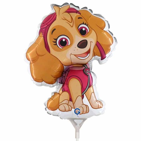 Palloncino in Foil 14" Mini Shape Paw Patrol "Skye" Personaggi Grabo