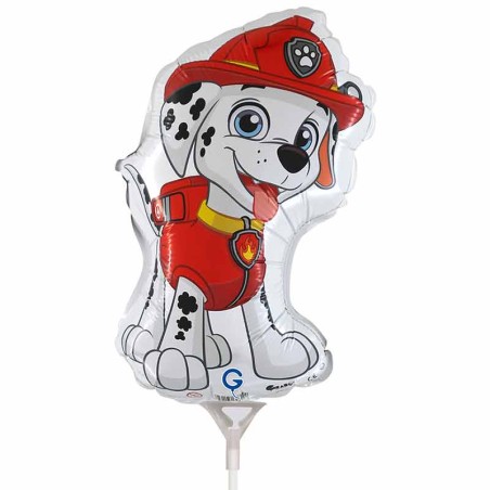 Palloncino in Foil 14" Mini Shape Paw Patrol "Marshall" Personaggi Grabo