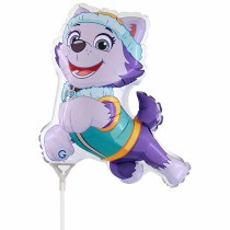Palloncino in Foil 14" Mini Shape Paw Patrol "Everest" Personaggi Grabo