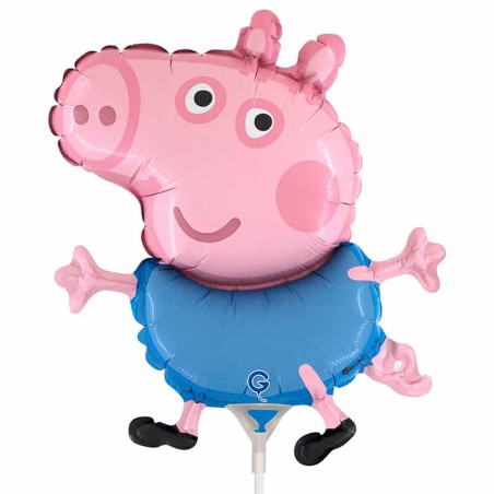 Palloncino in Foil 14" Mini Shape George di Peppa Pig Personaggi Grabo