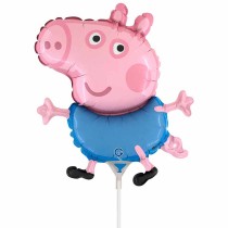 Palloncino in Foil 14" Mini Shape George di Peppa Pig Personaggi Grabo