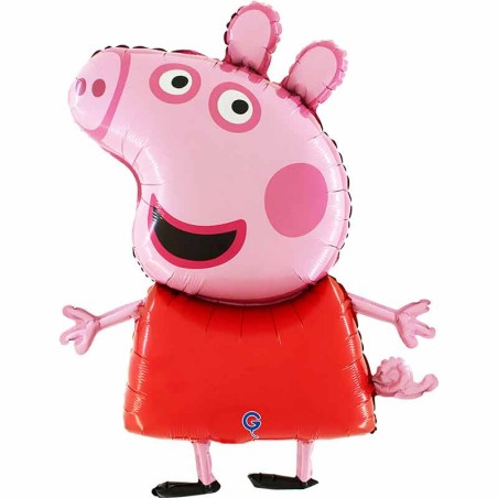 Palloncino in Foil 41" Super Shape Peppa Pig Personaggi Grabo