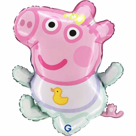 Palloncino in Foil 23" Super Shape Evie di Peppa Pig Personaggi Grabo