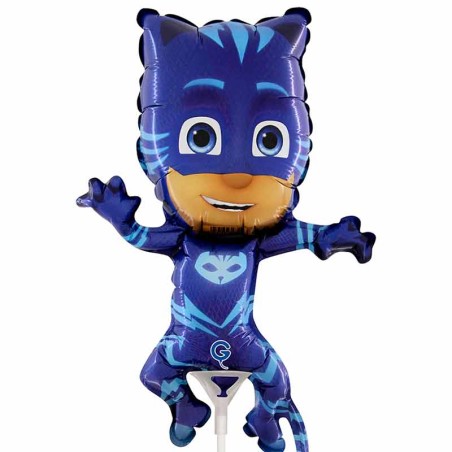 Palloncino in Foil 14" Mini Shape PJ Masks "Gattoboy" Personaggi Grabo