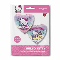 Palloncino in Foil 18" Cuore Hello Kitty Arcobaleno Personaggi Grabo