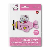 Palloncino in Foil 37" Super Shape Hello Kitty "Airplane Pink" Personaggi Grabo