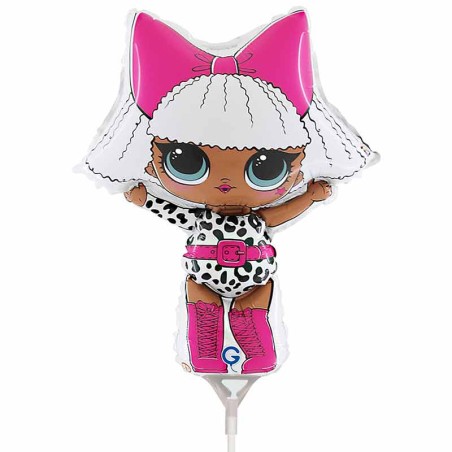 Palloncino in Foil 14" Mini Shape "LOL Surprise" Personaggi Grabo
