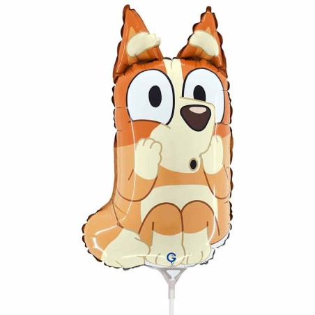 Palloncino in Foil 14" Mini Shape Bingo "Bluey" Personaggi Grabo