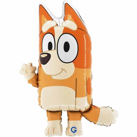 Palloncino in Foil 34" Super Shape Bingo "Bluey" Personaggi Grabo