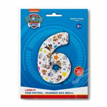 Palloncino in Foil 26" Numero 6 Paw Patrol Personaggi Grabo