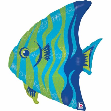 Palloncino in Foil 28" Super Shape Pesce "Angel Fish" Pesci e Mare Grabo