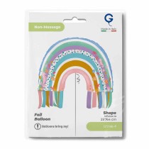 Palloncino in Foil 35" Super Shape Arcobaleno "Maritime Rainbow" Pesci e Mare Grabo