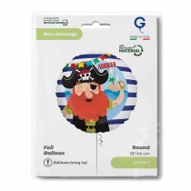 Palloncino in Foil 18" Pirata "Funny Pirate" Pesci e Mare Grabo