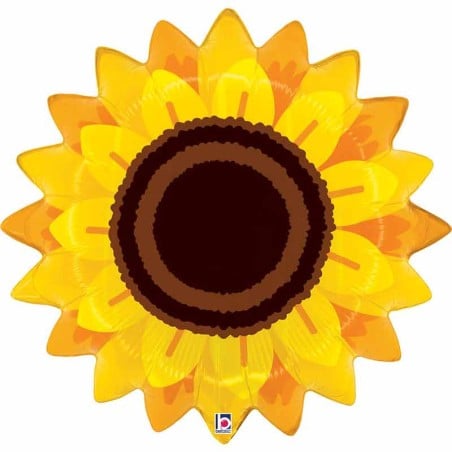 Palloncino in Foil 29" Super Shape Girasole "Autumn Sunflower" Natura Grabo