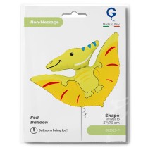 Palloncino in Foil 34" Super Shape Pterodattilo "Pterodactyl" Animali Grabo
