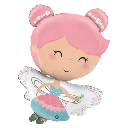 Palloncino in Foil 38" Super Shape Fatina "Fairy" Generici Grabo