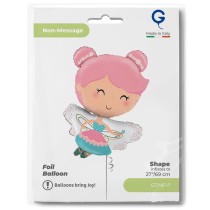 Palloncino in Foil 38" Super Shape Fatina "Fairy" Generici Grabo