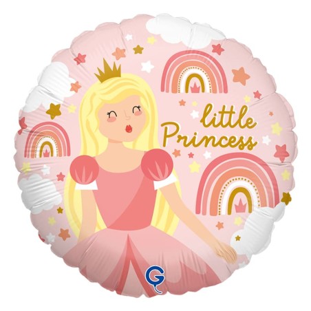 Palloncino in Foil 18" Principessa "Little Princess" Generici Grabo