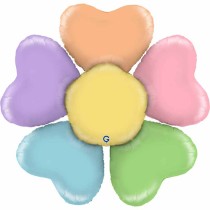Palloncino in Foil 42" Super Shape Fiore "Colorful Daisy" Natura Grabo