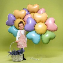 Palloncino in Foil 42" Super Shape Fiore "Colorful Daisy" Natura Grabo