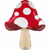 Palloncino in Foil 33" Super Shape Fungo "Mushroom" Natura Grabo