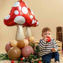 Palloncino in Foil 33" Super Shape Fungo "Mushroom" Natura Grabo
