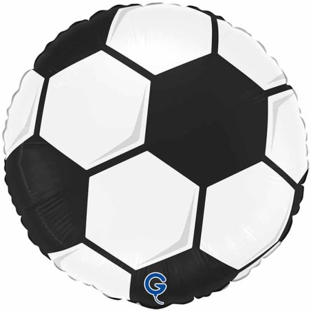 Palloncino in Foil 18" Pallone da Calcio "Soccer Ball" Sport e Veicoli Grabo
