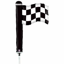 Palloncino in Foil 14" Mini Shape Bandierina "Checkered Flag" Sport e Veicoli Grabo