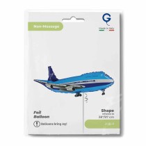 Palloncino in Foil 39" Super Shape Aeroplano Blu "Airplane" Sport e Veicoli Grabo