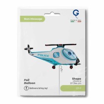 Palloncino in Foil 40" Super Shape Elicottero Polizia "Police Helicopter" Sport e Veicoli Grabo