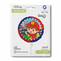Palloncino in Foil 18" Pompiere "Cool Fireman" Sport e Veicoli Grabo